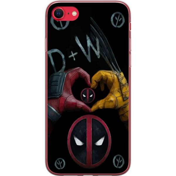 Kompatibelt Mobildeksel til Apple iPhone 8 Deadpool & Wolverine Kjærlighet