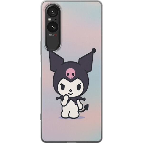 Sony Xperia 5 V Genomskinligt Skal Kawaii Sanrio Kuromi