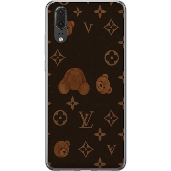 Huawei P20 Läpinäkyvä kuori Plush Luxe