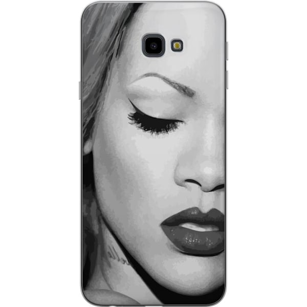 Samsung Galaxy J4+ Genomskinligt Skal Rihanna – Aesthetic Ed