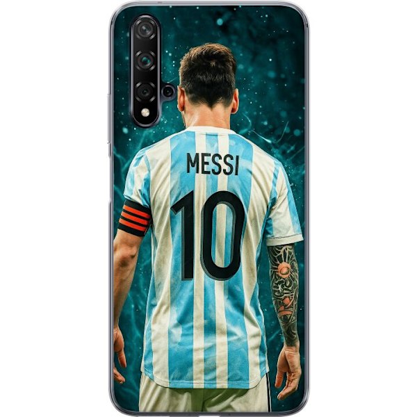Huawei nova 5T Läpinäkyvä kuori Messi