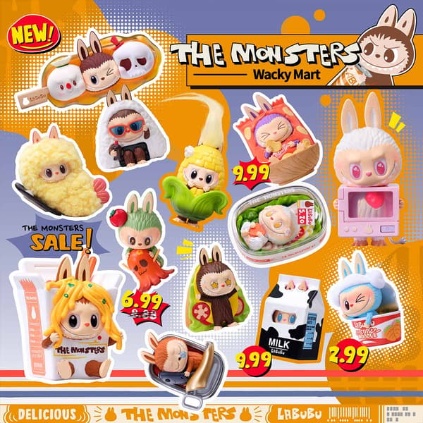 Pop Mart Labubu – The Monsters Wacky Mart Series Figures blind box