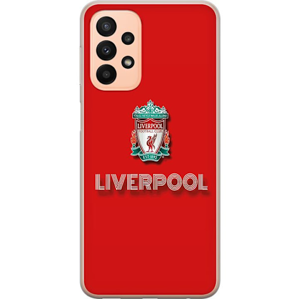 Samsung Galaxy A23 5G Läpinäkyvä kuori Liverpool