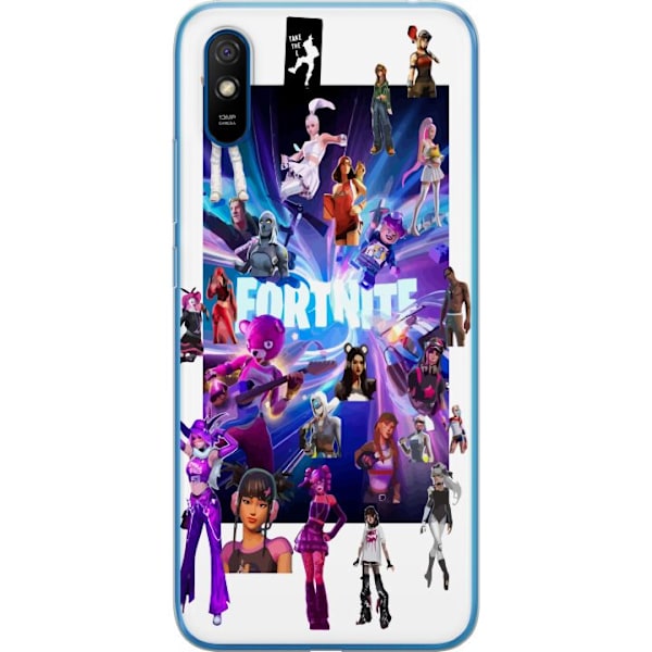 Xiaomi Redmi 9A Genomskinligt Skal Fortnite