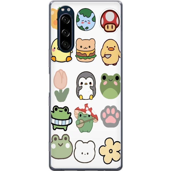 Sony Xperia 5 Genomskinligt Skal Kawaii Friends – söta figu