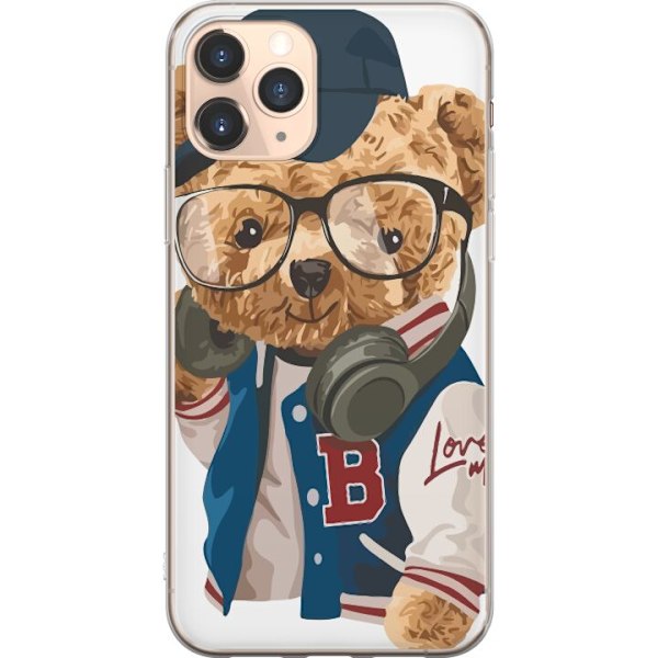 Apple iPhone 11 Pro Genomskinligt Skal Fashion Bear