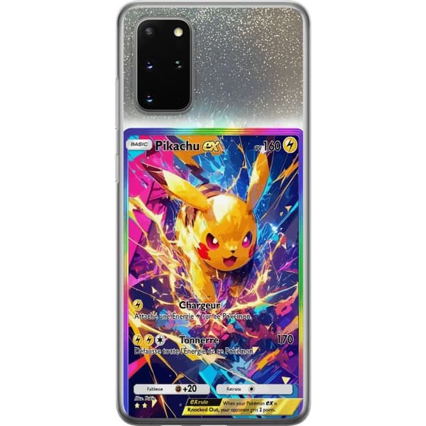 Kompatibelt Mobildeksel til Samsung Galaxy S20+ Pikachu gul