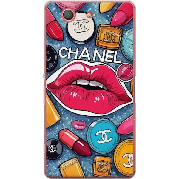 Sony Xperia Z3 Compact Läpinäkyvä kuori Chanel Lips