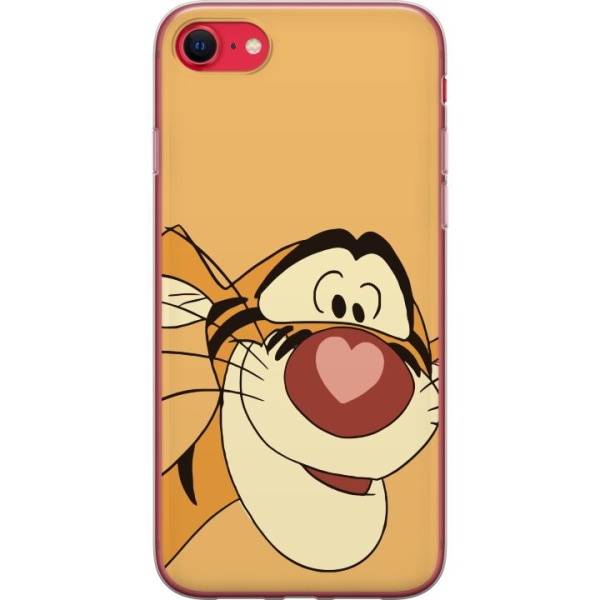 Apple iPhone SE (2020) Gennemsigtig cover Tiger