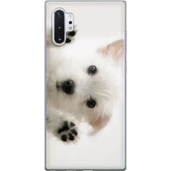 Samsung Galaxy Note10+ Gennemsigtig cover Hund