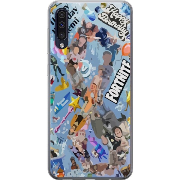 Samsung Galaxy A50 Gennemsigtig cover Fortnite