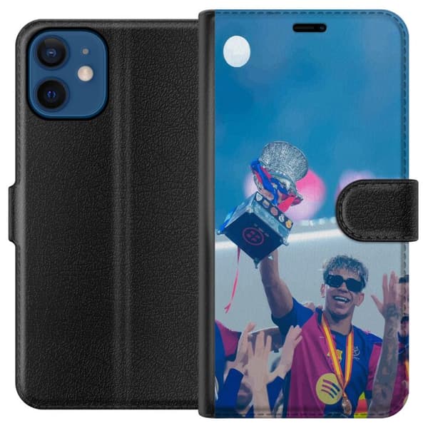 Kompatibel Tegnebogsetui til Apple iPhone 12 Lamine Yamal