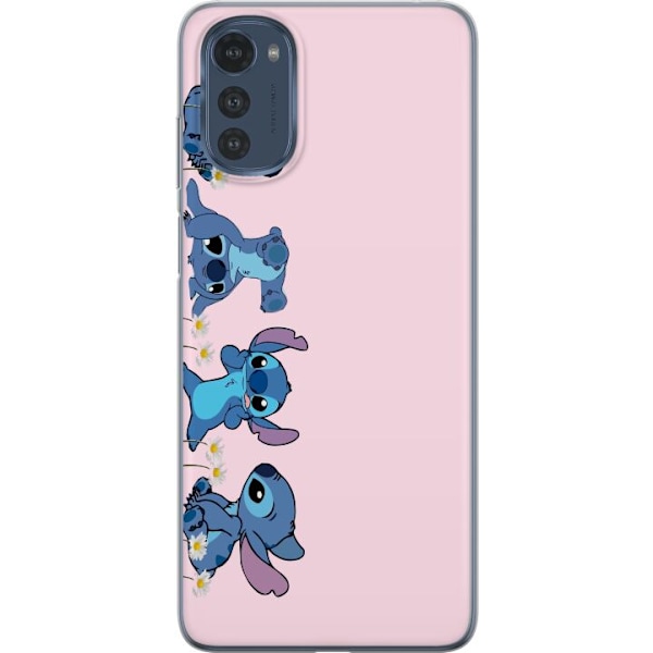 Motorola Moto E32s Läpinäkyvä kuori  Stitch Nauru & Leikki