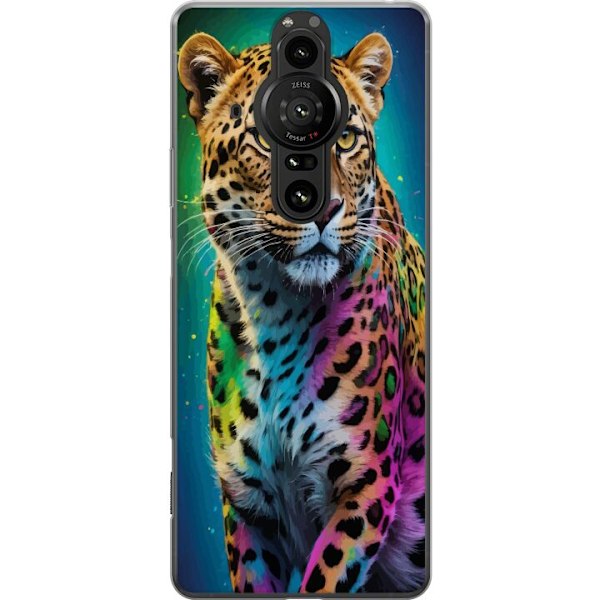 Sony Xperia Pro-I Gjennomsiktig deksel Leopard