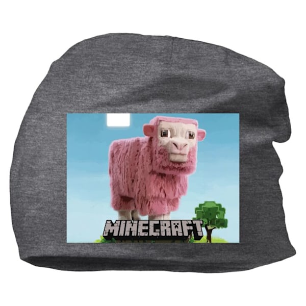 Lue for Voksen | Varm Beanie i Mykt Materiale A Minecraft Movie Mørk grå one size