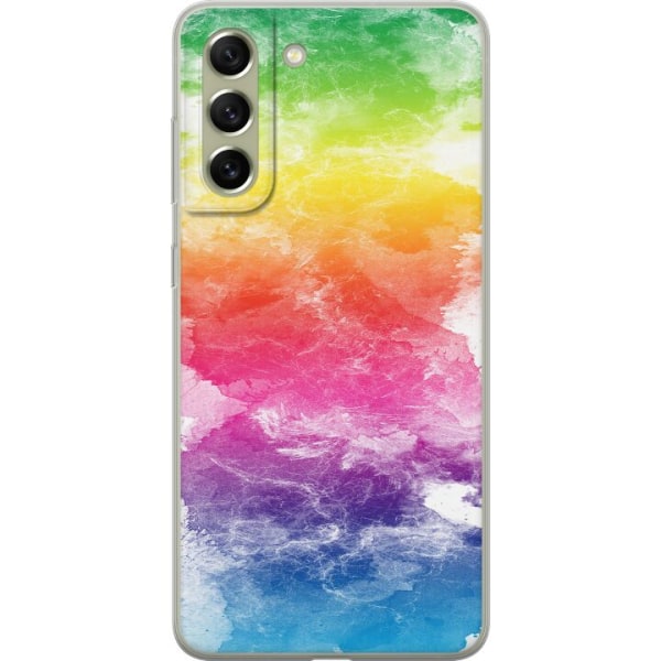 Samsung Galaxy S21 FE 5G Cover / Mobilcover - Vandfarvet Fade