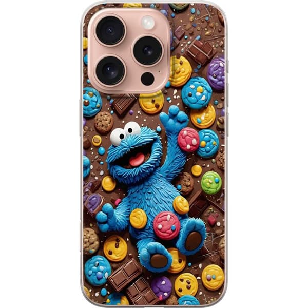 Kompatibelt Mobildeksel til Apple iPhone 16 Pro Kakmonster bland kakor