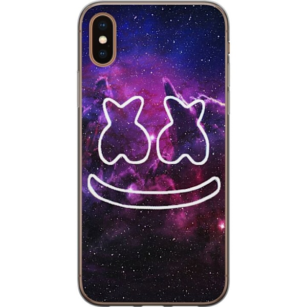 Apple iPhone X Gennemsigtig cover Fortnite Marshmello