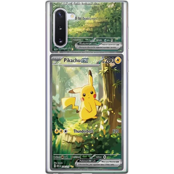 Yhteensopiva Puhelinkuori Samsung Galaxy Note10 Pikachu vihreä