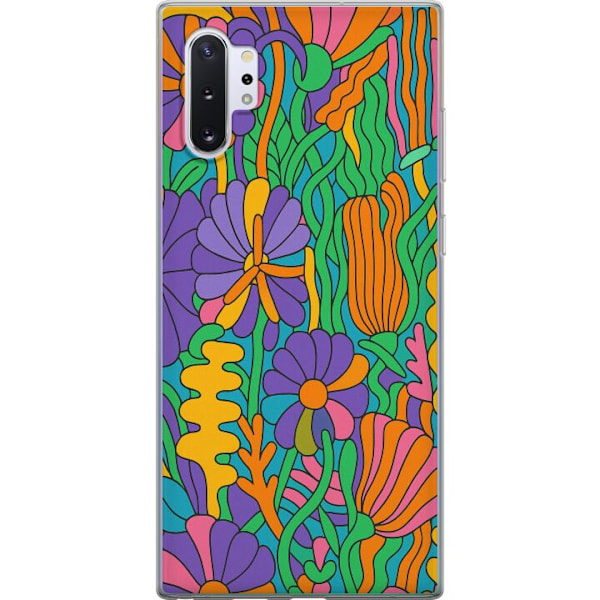 Samsung Galaxy Note10+ Genomskinligt Skal Color Pop