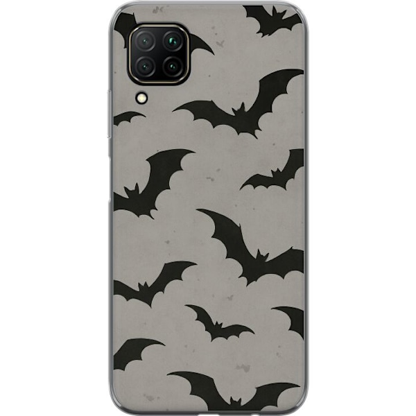 Huawei P40 lite Läpinäkyvä kuori Flutterprint