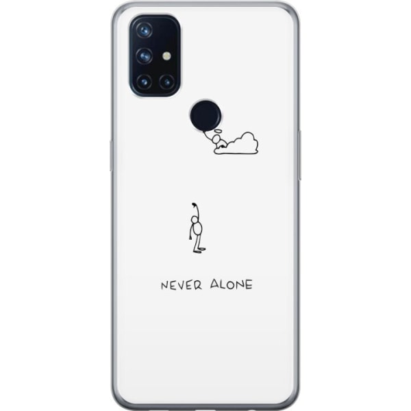 OnePlus Nord N10 5G Gjennomsiktig deksel Aldri Alene
