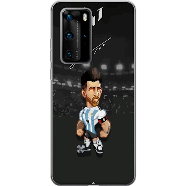 Huawei P40 Pro Gennemsigtig cover Messi