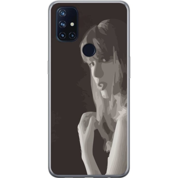 OnePlus Nord N10 5G Genomskinligt Skal Taylor Swift - TTPD