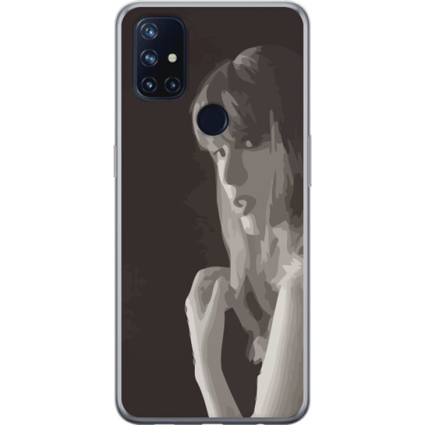 OnePlus Nord N10 5G Läpinäkyvä kuori Taylor Swift