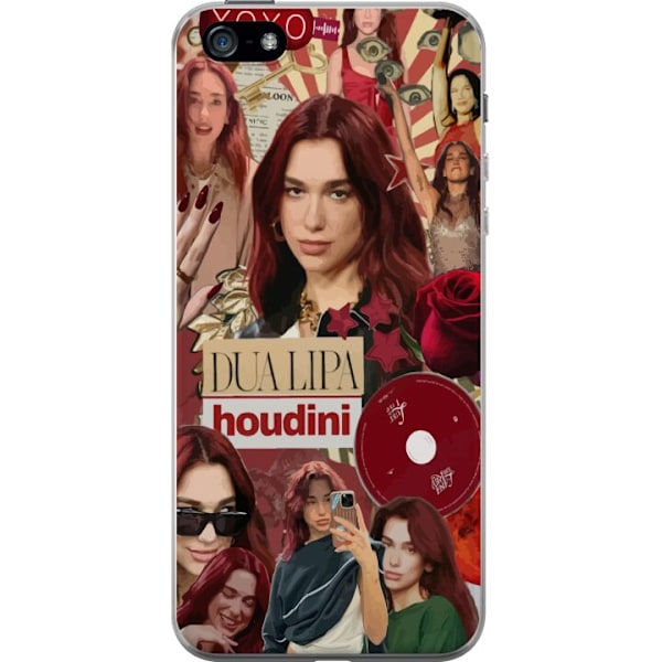 Apple iPhone 5 Genomskinligt Skal Dua Lipa – Fashion & Style Edit
