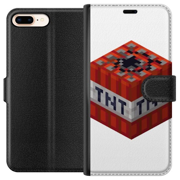 Apple iPhone 7 Plus Lommeboketui Minecraft TNT