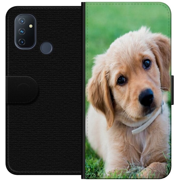 OnePlus Nord N100 Lompakkokotelo Koira