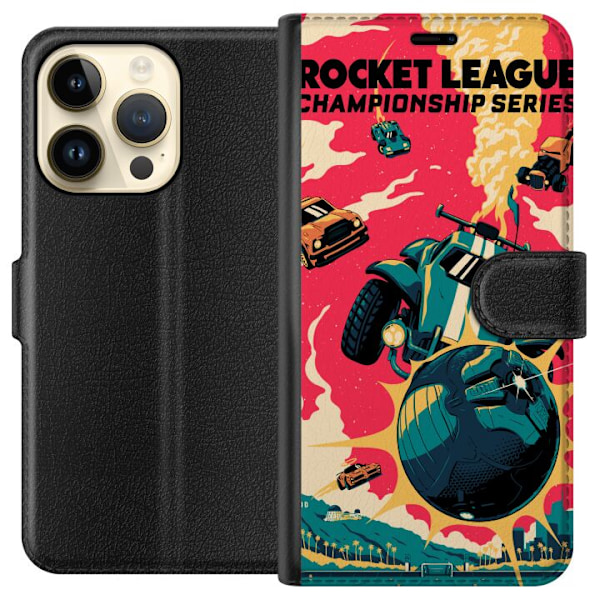 Apple iPhone 14 Pro Plånboksfodral Rocket League