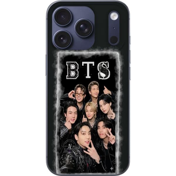 Kompatibel Mobilcover til Apple iPhone 17 Pro BTS-medlemmer poserer sammen i sorte outfits for en selfie sort