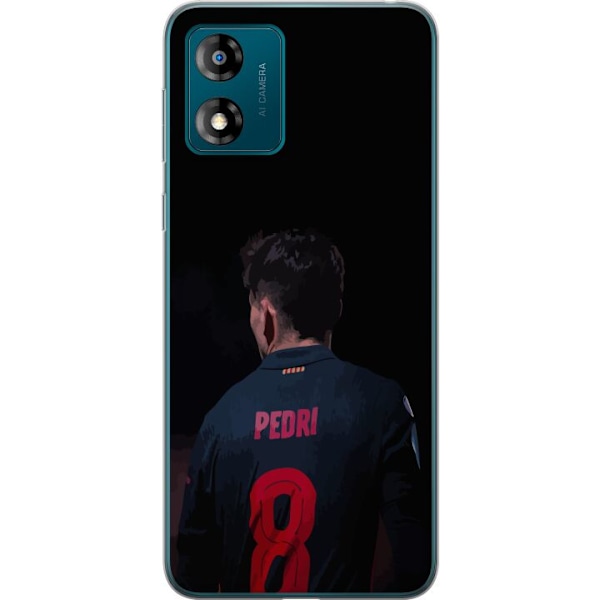 Motorola Moto E13 Gjennomsiktig deksel Pedri FC Barcelona Fotb