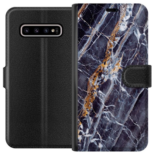 Samsung Galaxy S10+ Tegnebogsetui Marmelade
