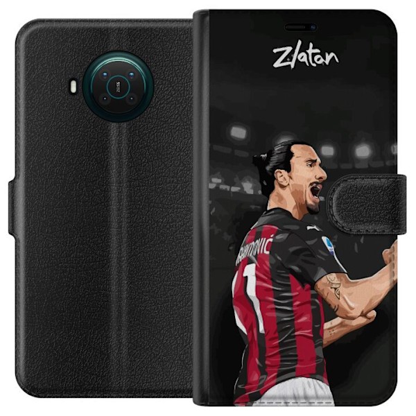 Nokia X20 Lompakkokotelo Zlatan