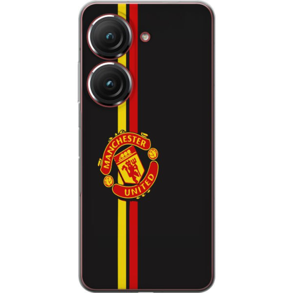 Asus Zenfone 9 Genomskinligt Skal Manchester United F.C.