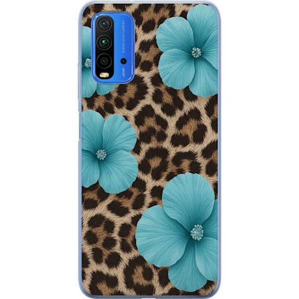 Xiaomi Redmi Note 9 4G Läpinäkyvä kuori Blossom Beast