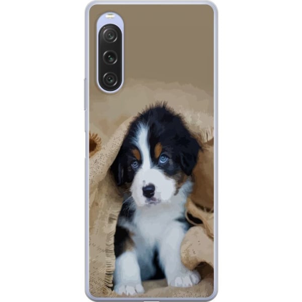 Sony Xperia 10 V Gennemsigtig cover Hundebarn