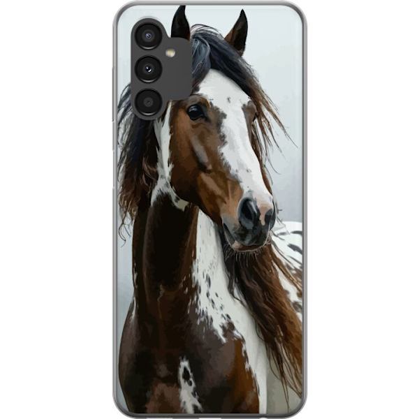 Samsung Galaxy A04s Läpinäkyvä kuori Hevonen Eläimet Aihe Graafinen Suunnittelu Luonto Vahva Aihe Suosittu Taide Eläinten Teema Ratsastus