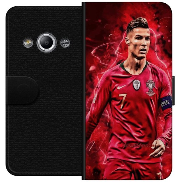 Samsung Galaxy Xcover 3 Lompakkokotelo Ronaldon Taidot - CR7 S