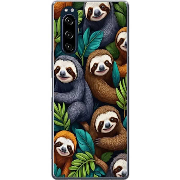 Sony Xperia 5 Läpinäkyvä kuori Sengångarstil - rentoutunut
