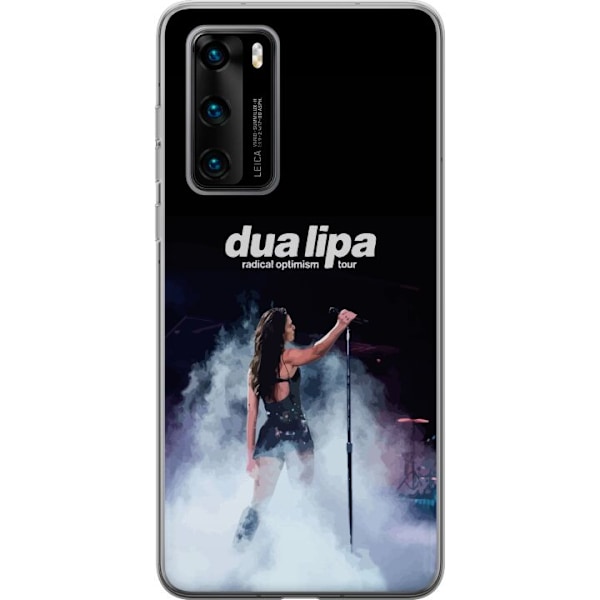 Huawei P40 Gennemsigtig cover Dua Lipa – Signature Looks & Vibes