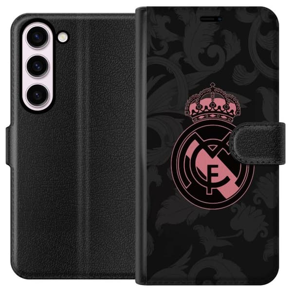 Kompatibelt Plånboksfodral till Samsung Galaxy S23 Real Madrid