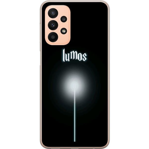 Kompatibelt Mobildeksel til Samsung Galaxy A23 Harry Potter Lumos