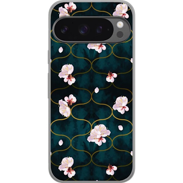 Google Pixel 9 Pro XL Gennemsigtig cover Blomster