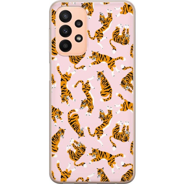 Kompatibelt Mobilskal till Samsung Galaxy A23 Tiger