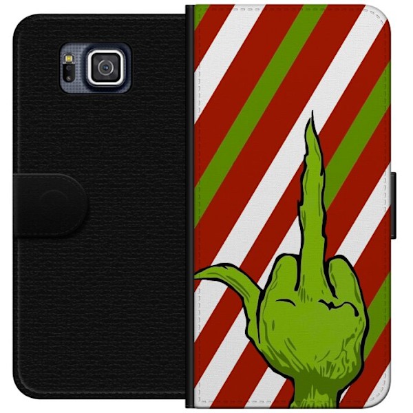 Samsung Galaxy Alpha Tegnebogsetui Grinch