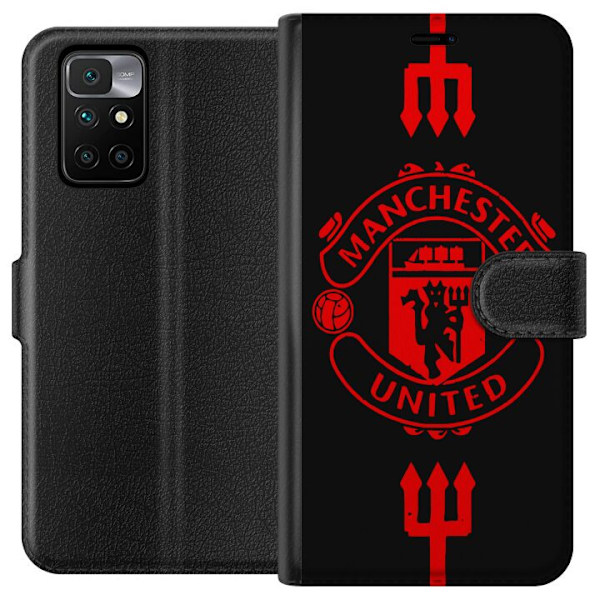 Xiaomi Redmi 10 Lommeboketui ManchesterUnited